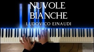 Ludovico Einaudi  Nuvole Bianche  1 Hour Piano Cover [upl. by Aeel753]