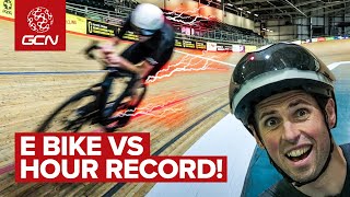 Can We Break The Hour Record On An E Bike [upl. by Schaffer562]