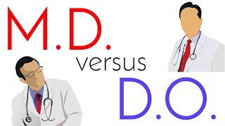 MD vs DO  Allopathic and Osteopathic Medical School Comparison [upl. by Lrat]