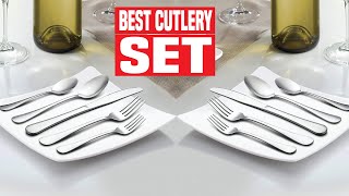 Best Cutlery Set  Flatware and Silverware Sets  Reviews in 2024 [upl. by Anitak427]