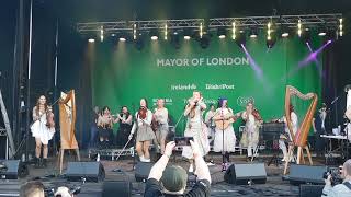 P2 Of Biird led by Lisa Canny At The London St Patricks Day CelebrationTrafalgar Square170324 [upl. by Laney]