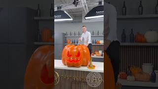 Make a Chocolate Pumpkin 😱shortsfeed shorts pumpkin amauryguichon [upl. by Robbie362]