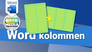 Word  Kolommen [upl. by Llenil]