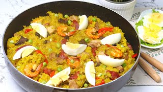 Arroz Valenciana Recipe [upl. by Reamonn349]