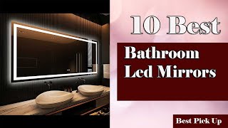 Best Bathroom Led Mirrors 2024  Led Mirrors [upl. by Betteann]