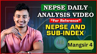 Nepse Technical Analysis  Nepse and Sub Index  Bipin Kandel  Banking  Dev bank  Life amp Non Life [upl. by Yeaton265]