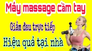 Máy massage cầm tay  Súng massage động cơ siêu khoẻ hàng chính hãng LIXO L62 [upl. by Eleaffar]