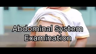 Paediatrics Short Case  Abdominal System Examination  Clinical Exam Revision [upl. by Catherine]