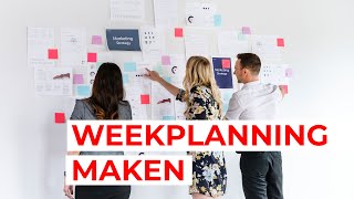 Realistische weekplanning maken 3 beste tips van een time management expert  Tijdwinstcom [upl. by Sutton582]