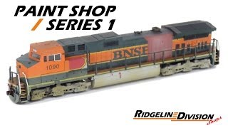 Walkaround BNSF 1090 Custom Kato C449W [upl. by Aneg]