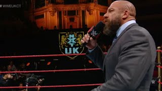 Triple H Announces WWE NXT UK [upl. by Ahsenrat]