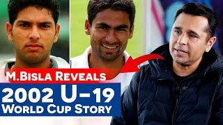 Manvinder Bisla Expose 2002 U19 World Cup Story  U19 cwc [upl. by Nnylannej]