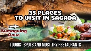 ALL 35 SAGADA TOURIST SPOTS 2024  MUST TRY RESTAURANTS IN SAGADA  Places to visit in Sagada [upl. by Eintroc24]