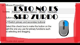 HAZ TU CURSOR para ZURDOS en WINDOWS 1011 [upl. by Litha377]