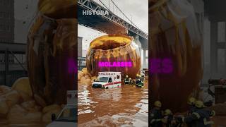 The 1919 Molasses Flood 🍯 shorts GreatMolassesFlood Histora [upl. by Ydnim273]