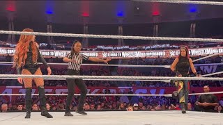 Bayley vs Becky Lynch Full Match  WWE Live [upl. by Sundin]