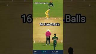 Aus Need 16 Runs 😲 3 Balls shorts [upl. by Adamsun]