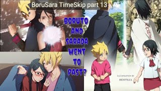 borusara timeskip texting story part 13  boruto and sarada go to past  otsutsuki vs boruto [upl. by Little412]