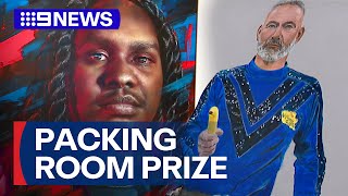 Archibalds packing room prize announced  9 News Australia [upl. by Galliett266]