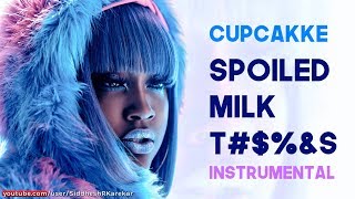 Cupcakke  Spoiled Milk Instrumental with Lyrics [upl. by Narut757]