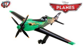 Disney Planes Ripslinger Diecast Aircraft Toy Review Mattel [upl. by Kirred]