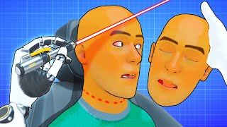 I was allowed to perform a Lazer Head Surgery Surgeon VR [upl. by Nilad184]