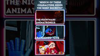 Animatronics vs Creepy Toys vs Digital Circus – Which Nightmare Will Haunt You Comment Belowquot [upl. by Anatsirhc]