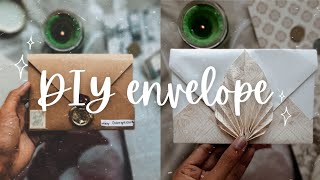 DIY envelope  Vintage themed envelope  Easy DIY [upl. by Zaller]