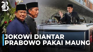 Momen Terakhir Jokowi di Istana Sapa Warga Sebelum Mudik [upl. by Noffihc843]