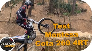 Test Montesa Cota 260 4RT  Motosx1000 [upl. by Oyam997]