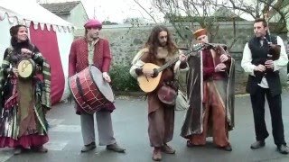 Ethnomus  Marché médiéval de Noël de Provins 2015 [upl. by Atronna]