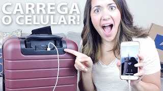 UNBOXING A Melhor Mala de Viagem do Mundo  Lá Vai a Tamara [upl. by Hachmin]