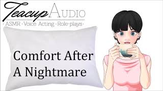 ASMR Roleplay Comfort After A Nightmare Girlfriend Soothing Cuddles Sleep Sounds [upl. by Warrenne]