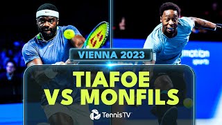 Frances Tiafoe vs Gael Monfils Highlights  Vienna 2023 [upl. by Sadler]