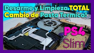 Cómo Desarmar y Limpiar tu PS4 Slim  Cambio de Pasta Térmica 🎮🛠️ Más Rendimiento en Play 4 🚀 [upl. by Notsew]