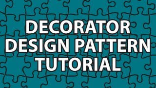 Decorator Design Pattern [upl. by Jar]