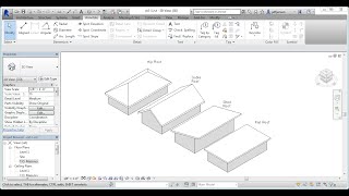 Jensens Residential Design Using Revit 2014  Ch071 Roof Design Options [upl. by Lirba]