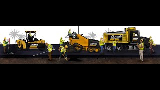 Asphalt Paving Operation Training Video  Positions and Equipment [upl. by Norre551]