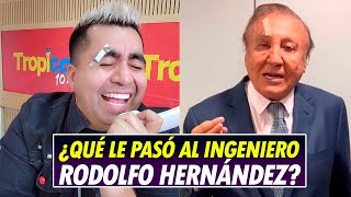 ¿Por qué llegó Rodolfo Hernández con un ojo morado  Jhovanoty [upl. by Allard]