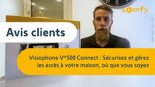 Visiophone V®500 Connect  Test et Avis de Michael  Somfy [upl. by Theda687]