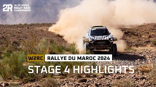 Stage 4 Highlights  Rallye du Maroc 2024 W2RC [upl. by Shimberg]