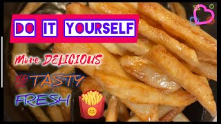 It’s FRIES 🍟 TIME somewhere Love cooking at home asmr cooking food [upl. by Wolliw98]