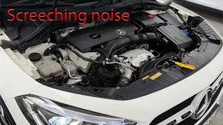 Mercedes GLA 250 Engine Screeching Noise  What can it be [upl. by Adohr859]