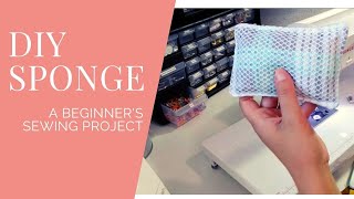 Beginner Sewing Project DIY Unsponge [upl. by Ahsaele]