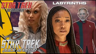 The Best Episode Yet Labyrinths  Star Trek Discovery Season 5 Episode 8  TrekHammer Quick Review [upl. by Tratner]