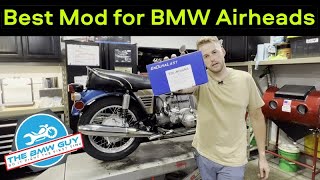 BMW R75 Electronic Ignition Install [upl. by Eenat]