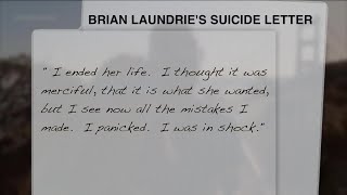 Brian Laundries suicide letter says he ended Gabby Petitos life [upl. by Ellmyer]