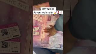 Maybelline Adventskalender adventskalender advent makeup makyaj schminken keşfet fyp trend [upl. by Celestyn]