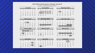 HISD 202223 academic calendar approved by Board of Education [upl. by Zapot497]