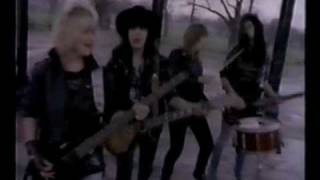 GIRLSCHOOL  FOX ON THE RUN Promo Video [upl. by Anne-Marie536]